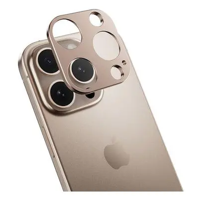 SwitchEasy LenShield hliníkový kryt objektivu pro iPhone 16 Pro/16 Pro Max - Rose Gold