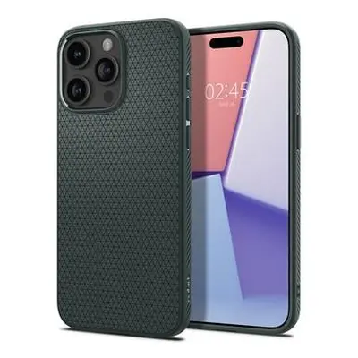 Spigen Liquid Air kryt iPhone 15 Pro zelený