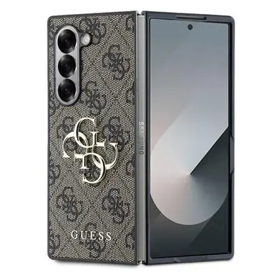 Guess 4G Metal Logo Case Sam. Galaxy Z Fold6,Brown