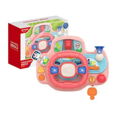 Interactive steering wheel for kids Huanger HE0542