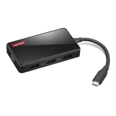 Lenovo CONS - Lenovo 100 - USB-C Travel Dock (100W max), 3x USB-A, 1x HDMI, 1x VGA, GX91M73945