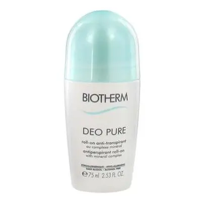 Biotherm Kuličkový antiperspirant bez alkoholu Deo Pure (Antiperspirant Roll-on with Tri-active 