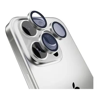 SwitchEasy Lenz Sapphire Camera Lens Protector pro iPhone 16 Pro/16 Pro Max - White Titanium