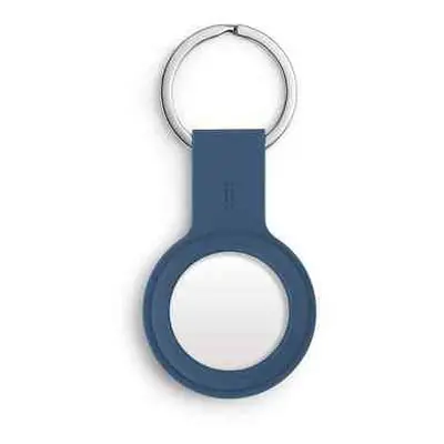 Aiino - GiGiTag Silicon holder with keychain for AirTag - Twilight Blue