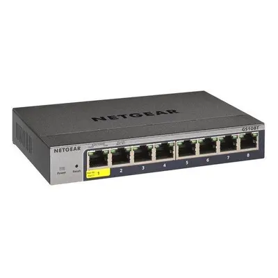 NETGEAR 8P GE SMART MANAGED PRO SWITCH, GS108T-300PES