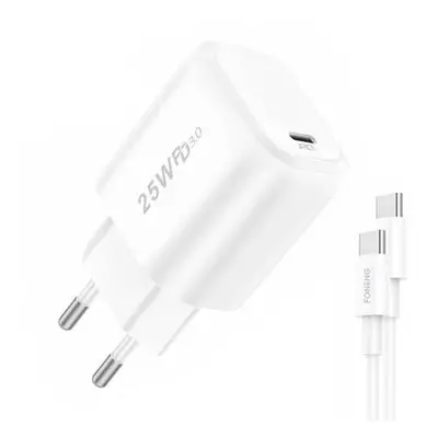 Rychlonabíječka Foneng 2x USB EU40 + kabel USB C