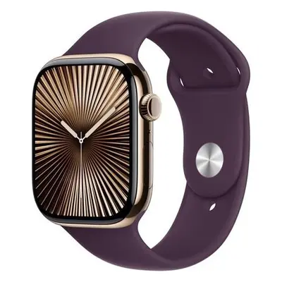 Apple Watch 49/46/45/44mm švestkový sportovní řemínek M/L