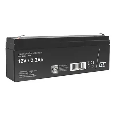 Bezúdržbová baterie AGM VRLA Green Cell AGM18 12V 2,3Ah (pro alarm, pokladnu, hračku),