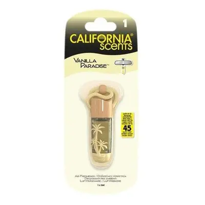 California Scents Hanging Vial Vanilla Paradise - Vanilka