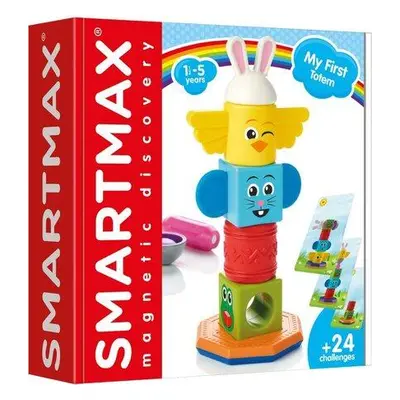 SMARTMAX Magnetická stavebnice Můj první totem 8 dílků