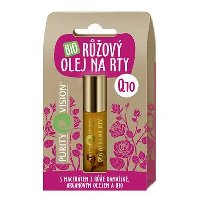 Purity Vision BIO olej na rty z růže 10 ml