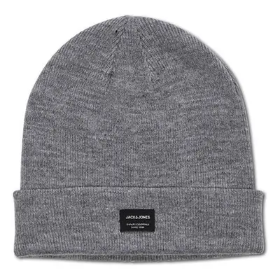 Jack&Jones Pánská čepice JACDNA 12092815 Grey Melange