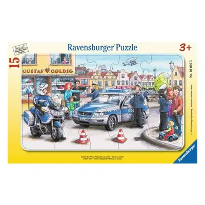 RAVENSBURGER Puzzle Policie 15 dílků