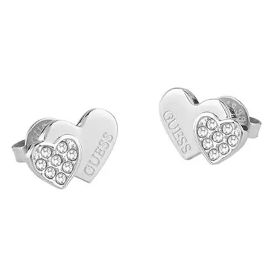 Guess Půvabné ocelové náušnice s krystaly Studs Party JUBE02174JWRHT/U