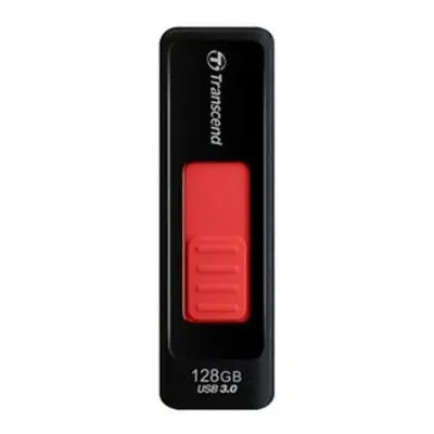 Transcend 128GB JetFlash 760, USB 3.0 flash disk, LED indikace, černo/červený, TS128GJF760