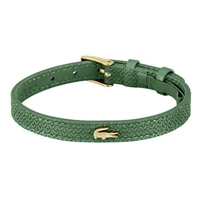 Lacoste Elegantní zelený kožený náramek 12.12 2040391