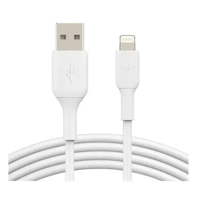 BELKIN kabel USB-A - Lightning, 1m, bílý