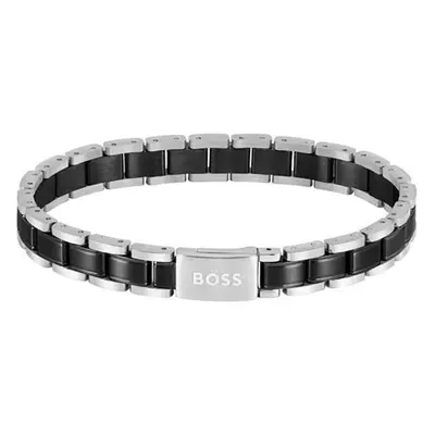 Hugo Boss Stylový bicolor náramek pro muže Metal Links Essentials 1580665