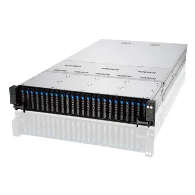 ASUS 2U server 2x SP5, 24x DDR5 ECC R, 12x 3,5/8xNVMe, 4x 1Gb LAN, 2x 2600Wt, IPMI, 90SF02E1-M00