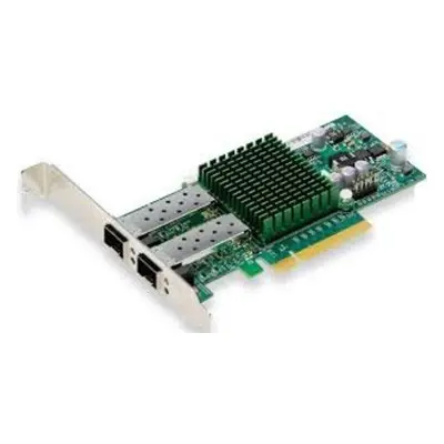 SUPERMICRO AOC-STGN-I2S Dual SFP+ 10Gb/s, PCI-e 8x, Gen 2 (5GT/s) Card, LP, AOC-STGN-i2S