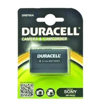 DURACELL Baterie - DR9700A pro Sony NP-FH30, černá, 650 mAh, 7.4V