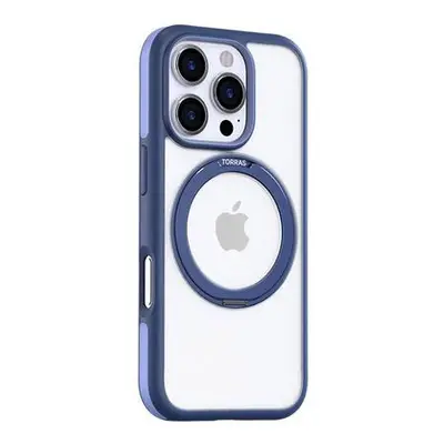 Torras Ostand R Fusion Series Case for iPhone 16 Pro (blue)