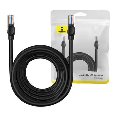 Síťový kabel Baseus Ethernet CAT5, 10 m (černý)