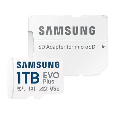 Samsung paměťová karta 1TB EVO Plus micro SDXC + SD adaptér