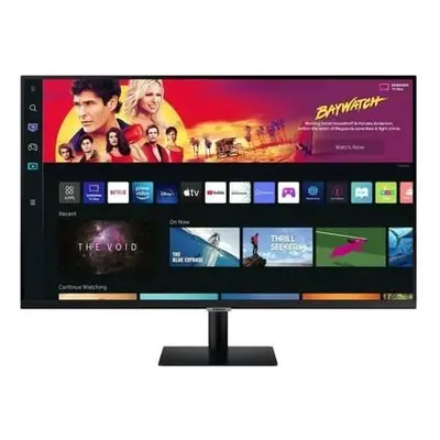 Samsung Smart Monitor M7/ 32"/ 3840x2160/ VA/ 4ms/ 300cd/m2/ HDMI/ USB/ USB-C/ VESA/ černý, LS32