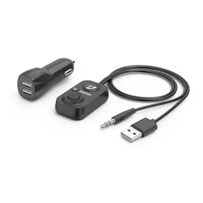 Hama Bluetooth handsfree sada do vozidla s aux-in, USB napájení