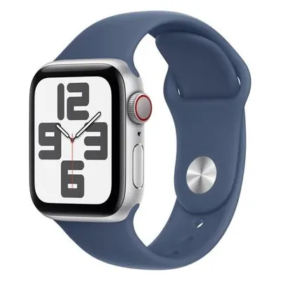 Apple Watch 42/41/40mm denimový sportovní řemínek M/L