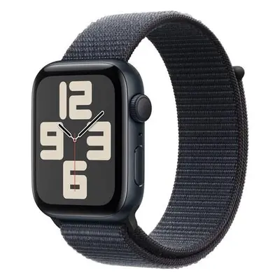 Apple Watch SE GPS 44mm Midnight Aluminium Case with Ink Sport Loop