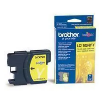 BROTHER inkoustová náplň LC-1100HYY/ Žlutá, LC1100HYY