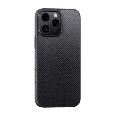 Devia kryt Kevlar Ultra-Thin Magnetic Shockproof Case pre iPhone 16 - Black