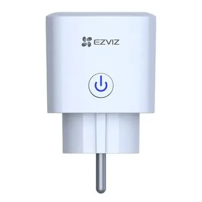 EZVIZ chytrá zásuvka T30-10B Statistics/ Wi-Fi/ EU/ výkon 2300 W/ Google Assistant/ Amazon Alexa