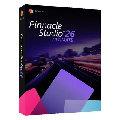 Pinnacle Studio 26 Ultimate (box) CZ, PNST26ULMLEU