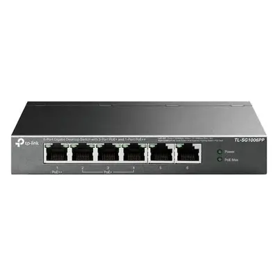 Switch TP-Link TL-SG1006PP 2x GLAN, 3x GLAN s PoE+, 1x GLAN s PoE++, TL-SG1006PP