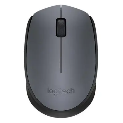 Logitech myš M170/ Bezdrátová/ Optická/ 1000dpi/ USB přijímač/ Sivá, 910-004642