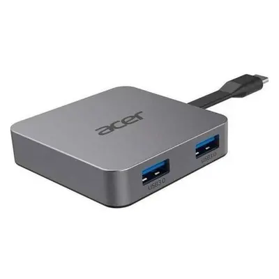 Acer 4in1 Type C dongle: 1x HDMI (až 4K@30Hz), 2x USB3.2 (5Gbps Data Transfer), 1x USB-C (Power 