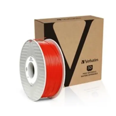 VERBATIM 3D tisková struna PLA / Filament / průměr 1,75mm / 1kg / červená (red), 55320