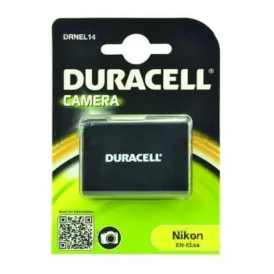 DURACELL Baterie - DRNEL14 pro Nikon EN-EL14, černá, 950 mAh, 7.4 V