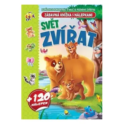 Svět zvířat +120 nálepek