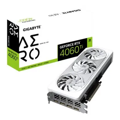 GIGABYTE RTX 4060 Ti AERO OC 16G, GV-N406TAERO OC-16GD