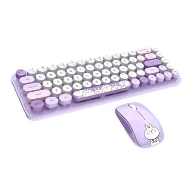 MOFII Wireless Keyboard+Mouse iBean Pro New 2.4G (Purple),