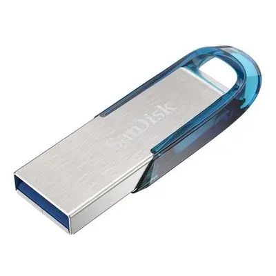 SanDisk Ultra Flair USB 3.0 32 GB tropická modrá, SDCZ73-032G-G46B