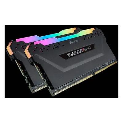 Corsair DDR4 16GB (2x8GB) Vengeance RGB PRO DIMM 3200MHz CL16 černá, CMW16GX4M2C3200C16