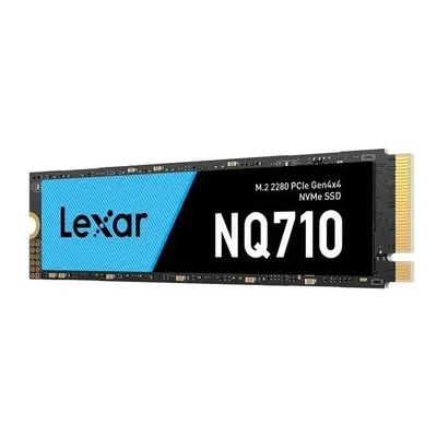 Lexar SSD NQ710 PCle Gen4 M.2 NVMe - 500GB (čtení/zápis: 4400/1700MB/s), LNQ710X500G-RNNNG