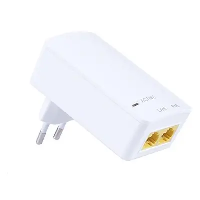 MaxLink PI15S aktivní gigabitový PoE injektor, 802.3af, 15W (48V, 0.32A)