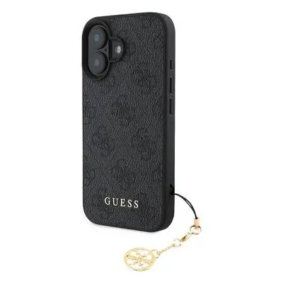 Guess 4G Charm kryt pro iPhone 16 Plus šedý