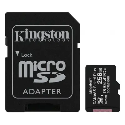 Kingston Canvas Select Plus microSDXC 256 GB SDCS2/256GBSP